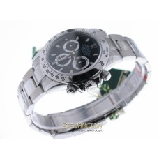 Rolex Daytona nero ref. 116520 full set bracciale nuovo con adesivi